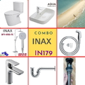 Combo thiết bị vệ sinh Inax IN179