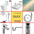 Combo thiết bị vệ sinh Inax IN181