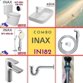 Combo thiết bị vệ sinh Inax IN182