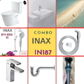 Combo thiết bị vệ sinh Inax IN187