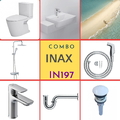 Combo thiết bị vệ sinh Inax IN197