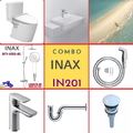 Combo thiết bị vệ sinh Inax IN201