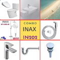 Combo thiết bị vệ sinh Inax IN202