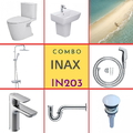 Combo thiết bị vệ sinh Inax IN203