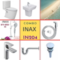 Combo thiết bị vệ sinh Inax IN204