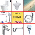 Combo thiết bị vệ sinh Inax IN205