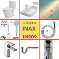Combo thiết bị vệ sinh Inax IN209