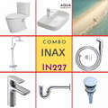 Combo thiết bị vệ sinh Inax IN227
