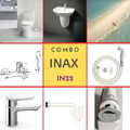 Combo thiết bị vệ sinh Inax IN22