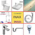 Combo thiết bị vệ sinh Inax IN231
