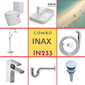Combo thiết bị vệ sinh Inax IN233