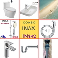 Combo thiết bị vệ sinh Inax IN242