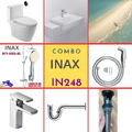 Combo thiết bị vệ sinh Inax IN248