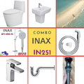 Combo thiết bị vệ sinh Inax IN251