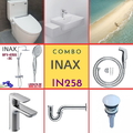 Combo thiết bị vệ sinh Inax IN258