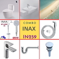Combo thiết bị vệ sinh Inax IN259