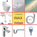Combo thiết bị vệ sinh Inax IN260