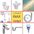 Combo thiết bị vệ sinh Inax IN267