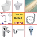 Combo thiết bị vệ sinh Inax IN268