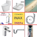 Combo thiết bị vệ sinh Inax IN274