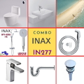 Combo thiết bị vệ sinh Inax IN277
