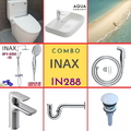 Combo thiết bị vệ sinh Inax IN288