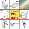 Combo thiết bị vệ sinh Inax IN296