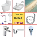 Combo thiết bị vệ sinh Inax IN298