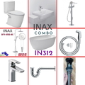 Combo thiết bị vệ sinh Inax IN312