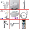 Combo thiết bị vệ sinh Inax IN316