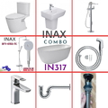 Combo thiết bị vệ sinh Inax IN317