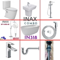 Combo thiết bị vệ sinh Inax IN318
