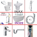 Combo thiết bị vệ sinh Inax IN322