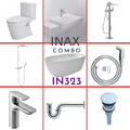 Combo thiết bị vệ sinh Inax IN323