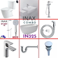 Combo thiết bị vệ sinh Inax IN325