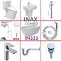 Combo thiết bị vệ sinh Inax IN333