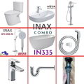 Combo thiết bị vệ sinh Inax IN335