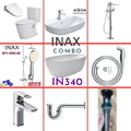 Combo thiết bị vệ sinh Inax IN340