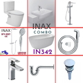Combo thiết bị vệ sinh Inax IN342