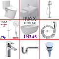 Combo thiết bị vệ sinh Inax IN345