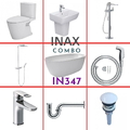Combo thiết bị vệ sinh Inax IN347