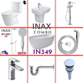 Combo thiết bị vệ sinh Inax IN349