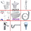 Combo thiết bị vệ sinh Inax IN352