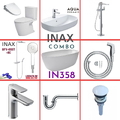 Combo thiết bị vệ sinh Inax IN358