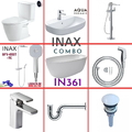 Combo thiết bị vệ sinh Inax IN361