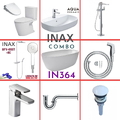 Combo thiết bị vệ sinh Inax IN364