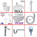 Combo thiết bị vệ sinh Inax IN369