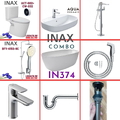 Combo thiết bị vệ sinh Inax IN374