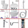 Combo thiết bị vệ sinh Inax IN378