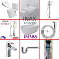 Combo thiết bị vệ sinh Inax IN388